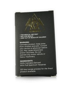 Alternative view of Secret Garden Extracts - C02 Oil Vape Carts (1 Gram)