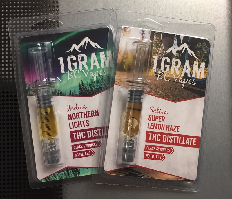 1 Gram BC Vapes Distillate Syringe