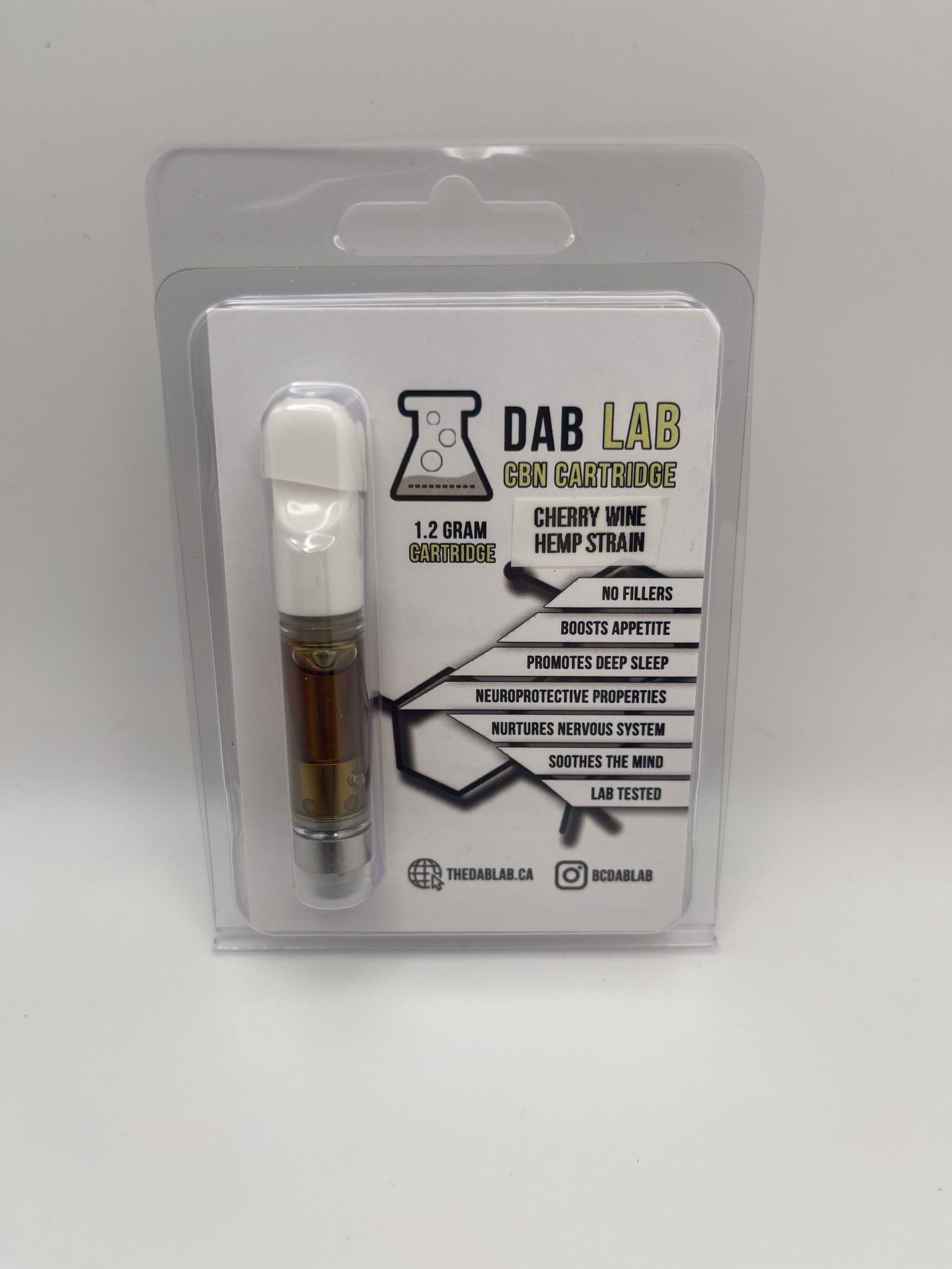 Dab Lab - CBN Vape Carts (1.2 Gram)