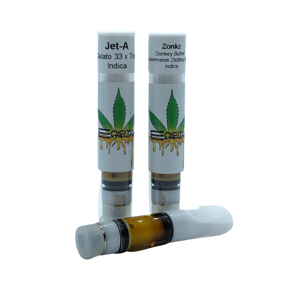 Enigma Extracts - HTE Full Spectrum Vape Carts (1 Gram) - Image 2