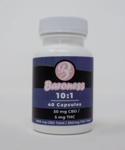 Baroness 10:1 CBD:THC Capsules 50mg/5mg