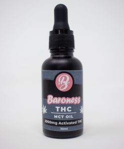 Baroness THC Tincture (MCT Oil) 2000mg
