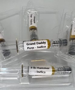 Alternative view of Bulk Delta-9 THC Distillate Syringe (1 Gram)